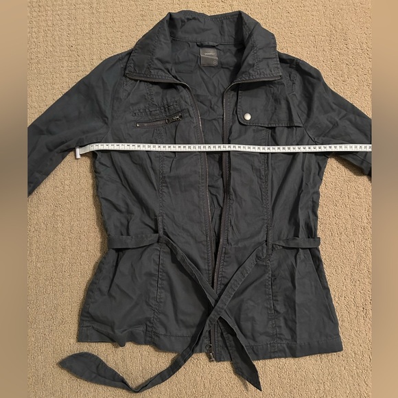 Smart set light coat. Grey, size M. - Picture 3 of 8